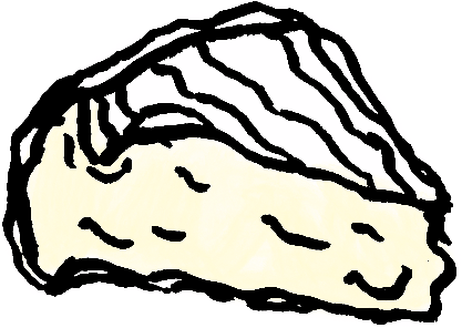 Illustration of Fromager d'Affinois by the artist JG Debray